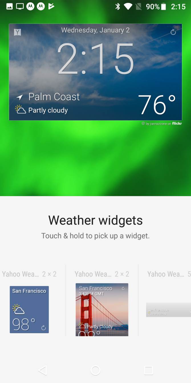 download google weather widget android